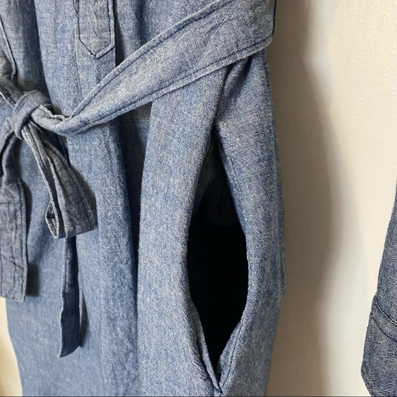 GAP M Chambray Dress - Picture 4 of 6